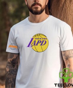 Fuck the lapd Los Angeles Lakers logo shirt