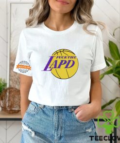 Fuck the lapd Los Angeles Lakers logo hoodie, sweater, longsleeve, shirt v-neck, t-shirt