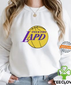 Fuck the lapd Los Angeles Lakers logo hoodie, sweater, longsleeve, shirt v-neck, t-shirt