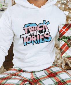 Fuck the tories trans pride edition T shirt 3 Fuck the tories trans pride edition T shirt