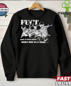 Fuct House To House Service World Wide In 24 Hours T Shirts 2 Fuct House To House Service World Wide In 24 Hours T Shirts