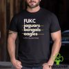 Tyrone Marshall Jr. Woo cartoon shirt