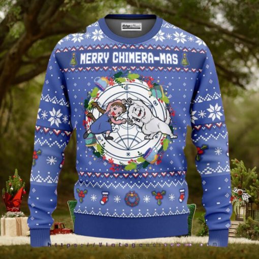 Fullmetal Alchemist Chimeramas Ugly Christmas Sweater,