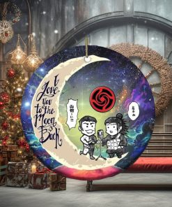 Fumihiko Takaba And Kenjaku Jujutsu Kaisen Chap 240 I Love You To The Moon And Back Custom Name Christmas 2023 Ornament