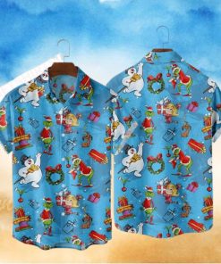 Fun And Festive Grinch Hawaiian Shirt