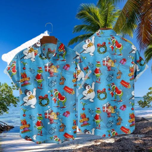 Fun And Festive Grinch Hawaiian Shirt