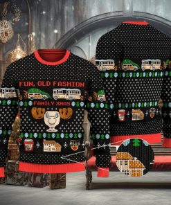 Fun Old Fashion Family Xmas Ugly Christmas Sweater Funny Gift For Men And Women Family Holidays
