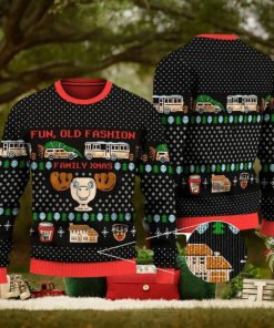 Fun Old Fashion Family Xmas Ugly Christmas Sweater Funny Gift For Men And Women Family Holidays