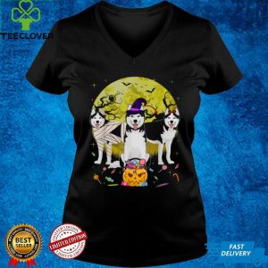 Fun Siberian Husky Halloween Costume Gift Dog Lover T Shirt