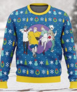 Fun Walk Jujutsu Kaisen Anime Gift Fan Ugly Wool Knitted Sweater