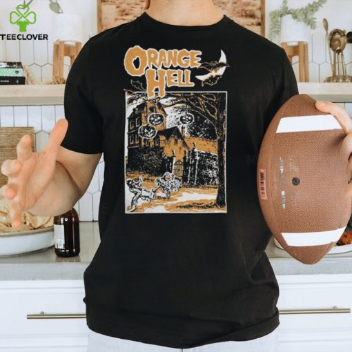 Funeral party orange hell collection shirt