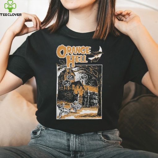Funeral party orange hell collection shirt