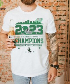 Funny 2023 Go Ventures Bowl Champions Eastern Michigan Eagles football shirt
