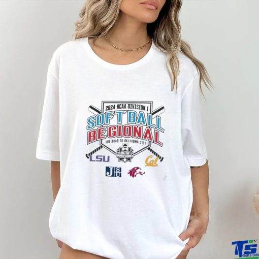 Funny 2024 NCAA Division I Softball Regional – Baton Rouge, LA Shirt