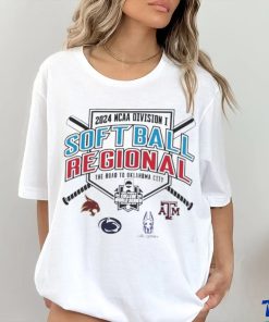 Funny 2024 NCAA Division I Softball Regional – College Station, TX Shirt