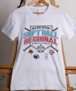 Funny 2024 NCAA Division I Softball Regional – College Station, TX Shirt