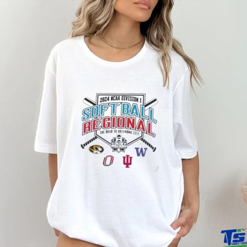 Funny 2024 NCAA Division I Softball Regional – Columbia, MO Shirt