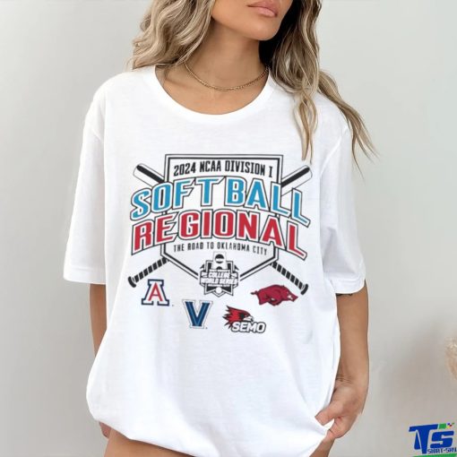 Funny 2024 NCAA Division I Softball Regional – Fayetteville, AR Shirt