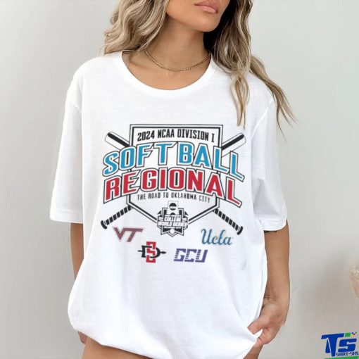 Funny 2024 NCAA Division I Softball Regional – Los Angeles, CA Shirt