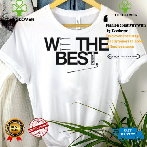 Funny 2024 dj khaled we the best yellow golf club shirt