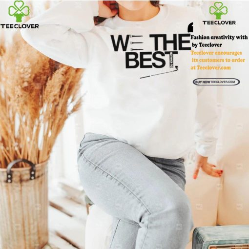 Funny 2024 dj khaled we the best yellow golf club shirt