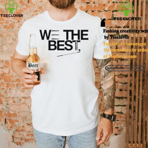Funny 2024 dj khaled we the best yellow golf club shirt