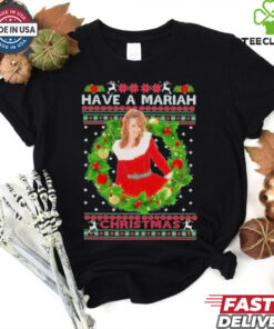 Funny All I Want For Have A Mariah Carey Christmas T-shirt holiday humor design inspired by Mariah Carey’s famous Christmas song