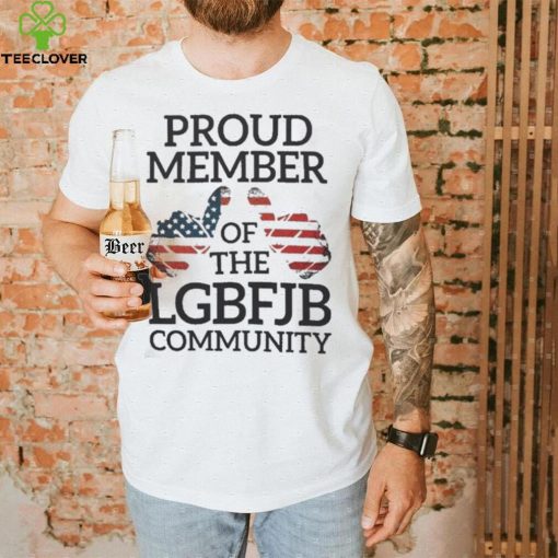 Funny American Flag Proud Member of the LGBFJB Community Shirt