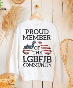 Funny American Flag Proud Member of the LGBFJB Community Shirt