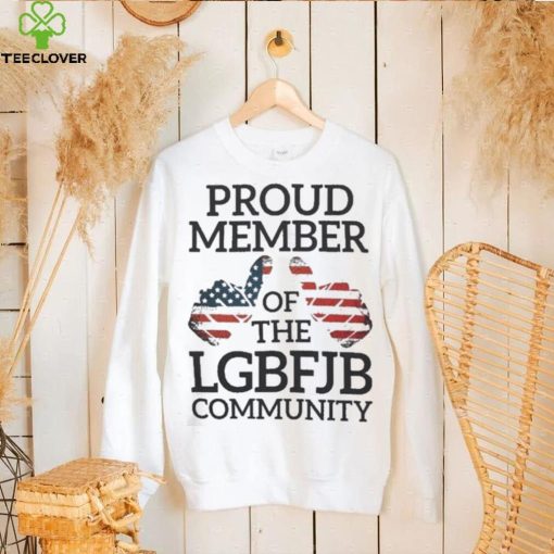 Funny American Flag Proud Member of the LGBFJB Community Shirt