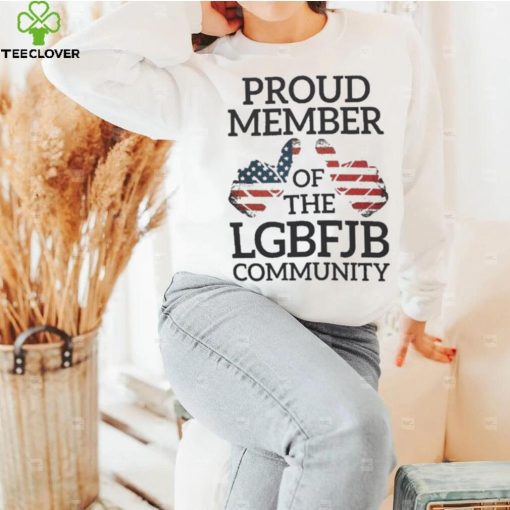 Funny American Flag Proud Member of the LGBFJB Community Shirt