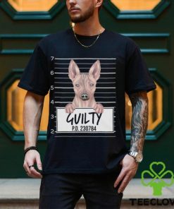 Funny American Hairless Terrier Dog Mugshot Pet Portrait Gift Lover Shirt Hoodie Classic