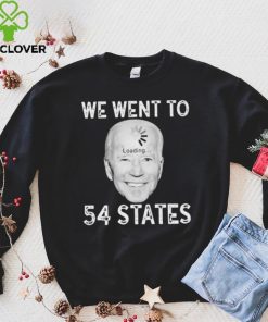 Funny Biden Loading – We Went To 54 States T Shirt