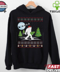 Funny Bigfoot Xmas Gift Santa Hat Ugly Bigfoot Christmas T Shirt Recovered 1 Funny Bigfoot Xmas Gift Santa Hat Ugly Bigfoot Christmas T Shirt Recovered