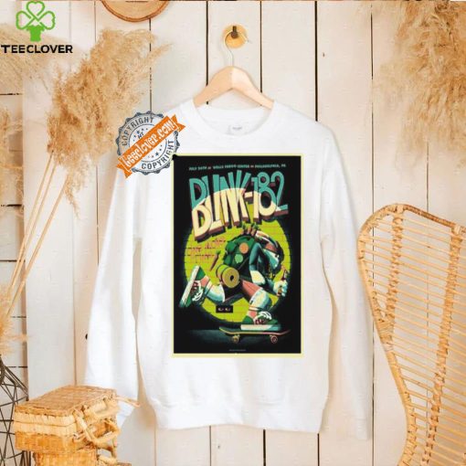 Funny Blink 182 tour in philadelphia pa on july 26 2024 shirt