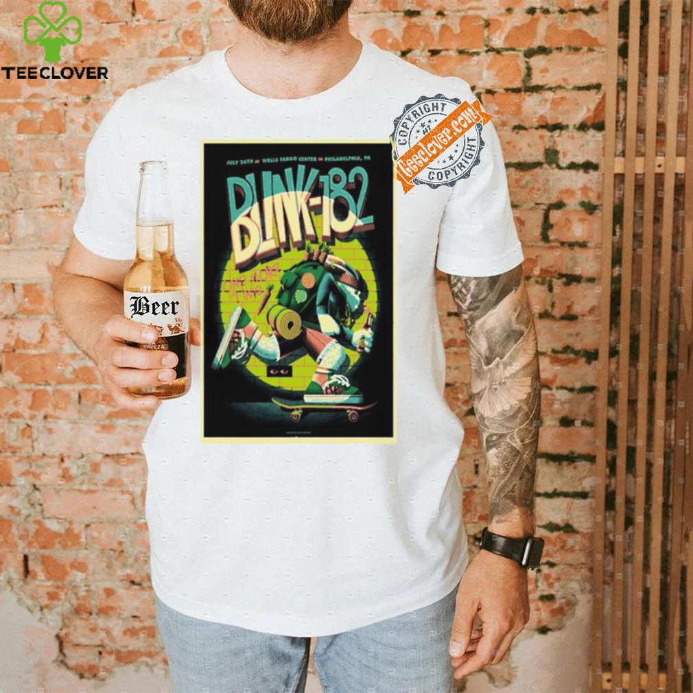 Funny Blink 182 tour in philadelphia pa on july 26 2024 shirt Funny Blink 182 tour in philadelphia pa on july 26 2024 shirt