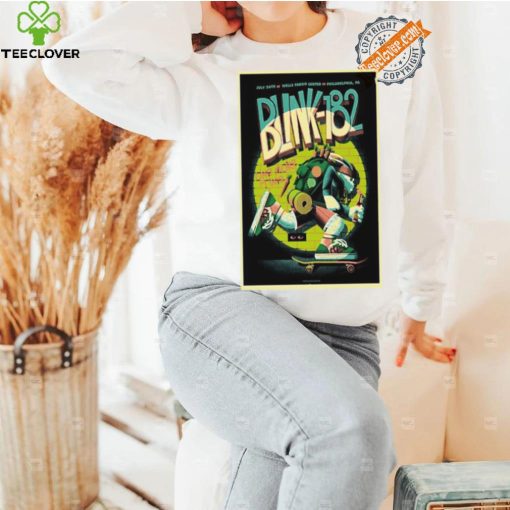 Funny Blink 182 tour in philadelphia pa on july 26 2024 shirt