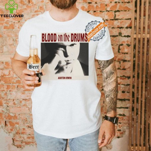 Funny Blood on the drums digital album shirt