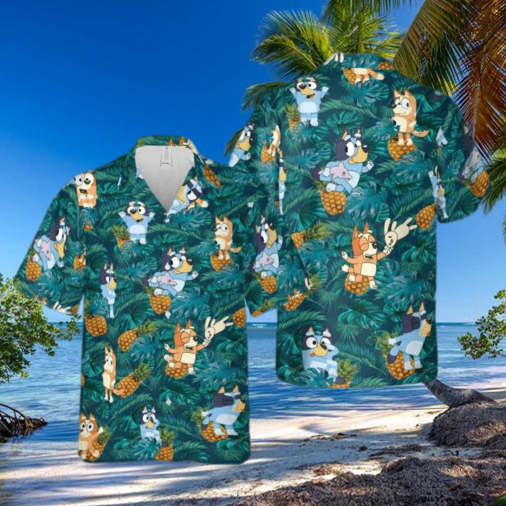 Funny Bluey Aloha Beach Hawaiian Shirt Funny Bluey Aloha Beach Hawaiian Shirt