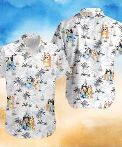 Funny Bluey Family Hawaiian Shirt