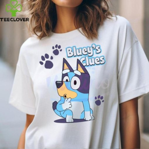 Funny Blueys Clues Cartoon Character shirt