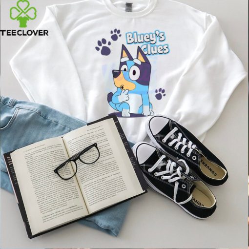 Funny Blueys Clues Cartoon Character shirt