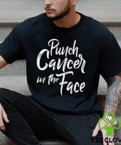 Funny Cancer Sucks Quote Joke Gift Punch In The Face T Shirt Classic Unisex