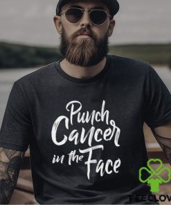Funny Cancer Sucks Quote Joke Gift Punch In The Face T Shirt Classic Unisex