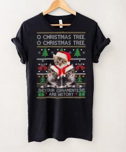 Funny Cats Christmas Ornaments Pajama Family Cat Lover Shirt