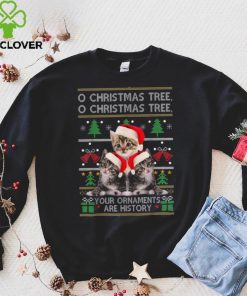 Funny Cats Christmas Ornaments Pajama Family Cat Lover Shirt