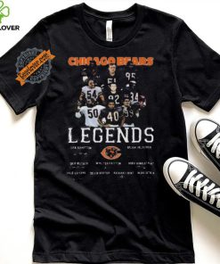 Funny Chicago bears legends signatures 2024 shirt