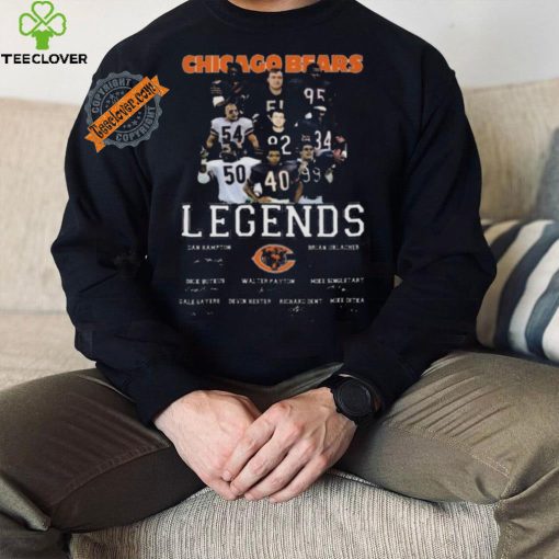 Funny Chicago bears legends signatures 2024 hoodie, sweater, longsleeve, shirt v-neck, t-shirt