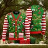 Funny Christmas Cardigan Style Ugly Christmas Sweater For Men And Women