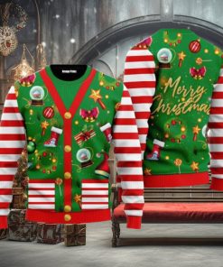 Funny Christmas Cardigan Style Ugly Christmas Sweater For Men And Women